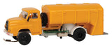 MAN 635 Short-Hood Garbage Truck - Assembled - Car System -- Yellow, White-2