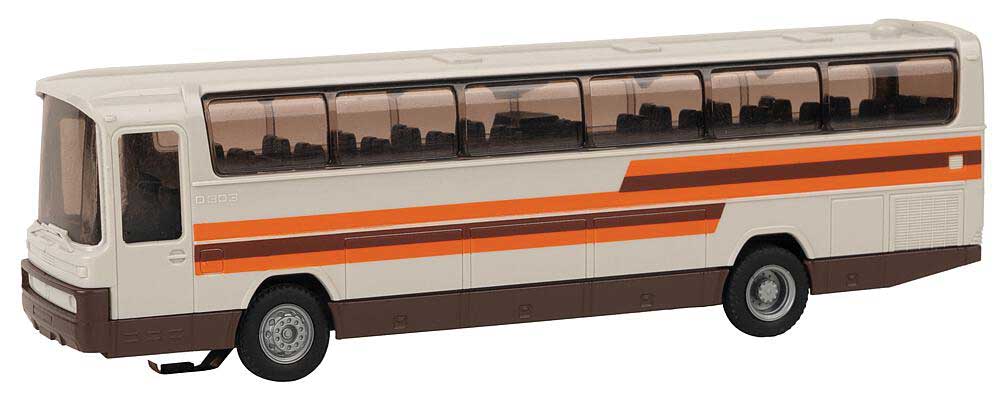 Mercedes-Benz O 303 RHD Bus - Assembled - Car System -- Beige, Brown, Orange-2