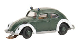 Volkswagen Old Beetle - Assembled - Car System -- Police (green, white)-2