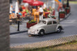 Volkswagen Old Beetle - Assembled - Car System -- Gray-1
