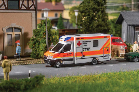 Mercedes-Benz Sprinter Box-Body Ambulance - Powered - Car System -- German Red Cross (white, orange, German Lettering)-1