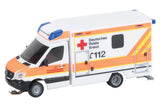 Mercedes-Benz Sprinter Box-Body Ambulance - Powered - Car System -- German Red Cross (white, orange, German Lettering)-2