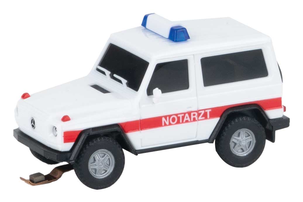 Mercedes-Benz G-Class SUV - Car System -- Emergency Doctor (white, red, German Lettering)-2