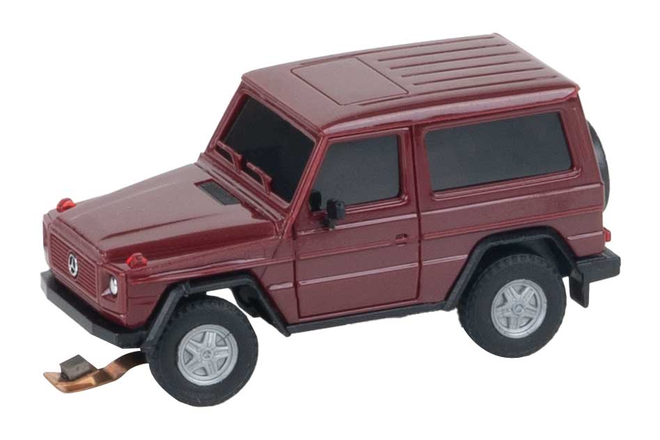Mercedes-Benz G-Class SUV - Car System -- Maroon-3