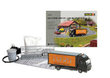 Starter Set with Mercedes-Benz Atego Delivery Truck - Car System -- Sixt Truck, 10m Contact Wire, Road Materials and Instructions-1