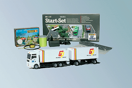 Car System -- Start Set MAN Lorry w/Trailer (Herpa)