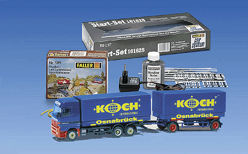Car System Starter Set -- MB Actros Double Trailer