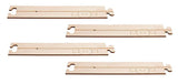 Car System Laser-Street Street Sections (Less Guide Wire) -- Straight - 8-3/8"  21.3cm pkg(4)-2