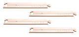 Car System Laser-Street Street Sections (Less Guide Wire) -- Straight - 8-3/8"  21.3cm pkg(4)-1