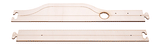 Car System Laser-Street Street Sections (Less Guide Wire) -- Bus Stop Set - 16-3/4"  42.5cm pkg(2)-1