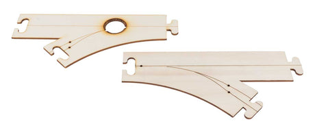 Car System Laser-Street Street Sections (Less Guide Wire) -- 45 Degree Lane Crossover-5
