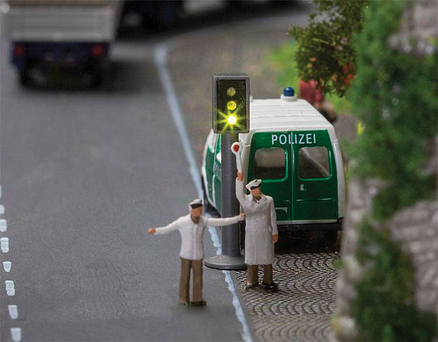 LED Traffic Signals w/Controller - Car System -- pkg(2)