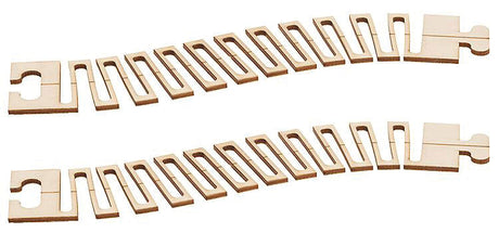 Car System Laser-Street Section (Less Guide Wire) - Kit -- Flexible Section 5-7/8 x 1-3/16"  15 x 3cm