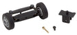 Front Axle Steering Mechanism w/Wheels - Assembled - Car System -- Fits Vivil Buses, Less Magnet Steering Bar