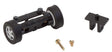 Front Axle Steering Mechanism w/Wheels - Assembled - Car System -- Fits Passenger Autos, SUVs, Less Magnet Steering Bar