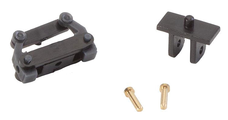 Front Axle Steering Mechanism Without Wheels - Assembled - Car System -- Fits N Trucks & HO Autos, 9mm, Less Magnet Steering Bar