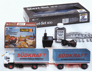 Car System Starter Set -- With MAN Van & Trailer "Südkraft"
