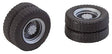 Dually Truck Tires & Rims - Car System -- Fits Powered Herpa Trucks & Buses