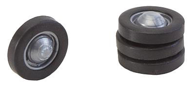 Tires & Rims - Car System -- Fits N Scale Rietze Bus & HO Herpa Trabant 601S