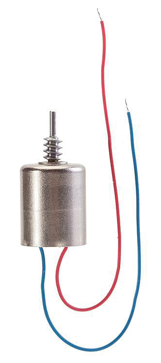 Can Motor w/Left Worm - Car System -- 3/8"  10mm Diameter, Module 0.3