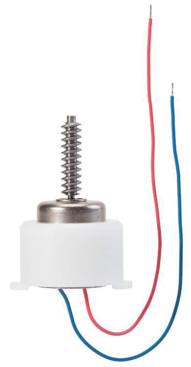 Can Motor w/Worm - Car System -- 3/8"  10mm Diameter, Module 0.3