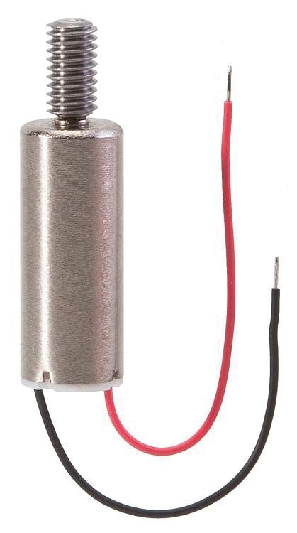 Can Motor w/Worm - Car System -- Long, 1/4"  6mm Diameter, Module 0.16