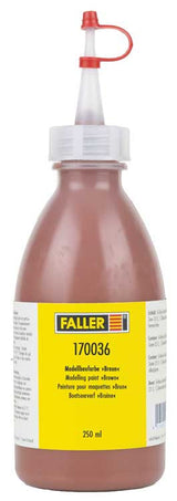 Model Building Paint 8.5oz  250ml -- Brown-2