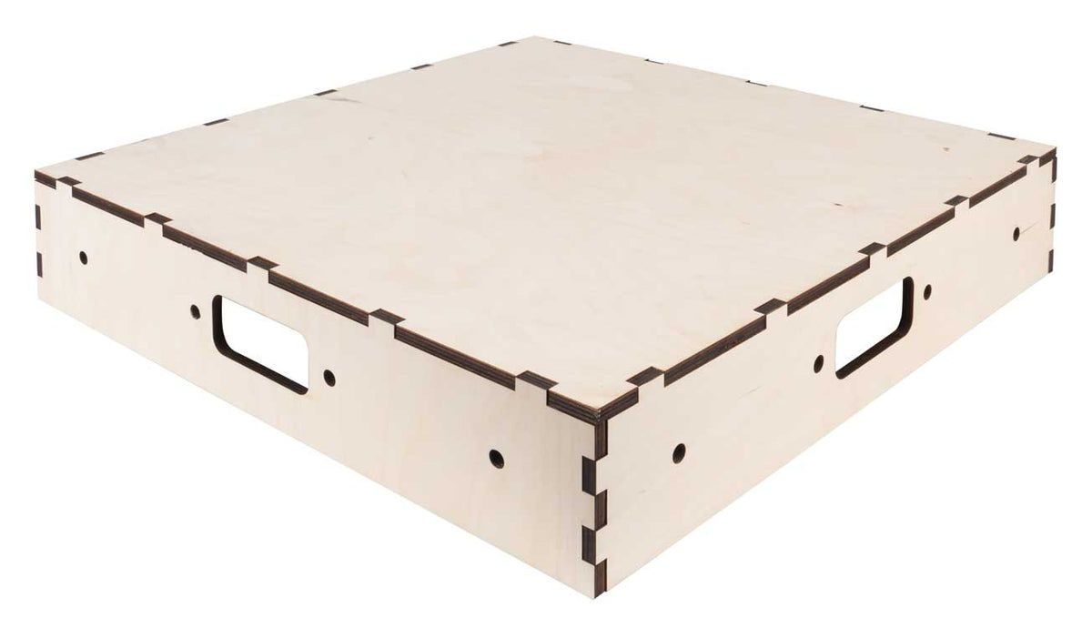Wood Layout Base Substructure - Laser-Cut Wood Kit -- 19-11/16 x 19-11/16"  .5 x .5m-2