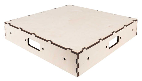 Wood Layout Base Substructure - Laser-Cut Wood Kit -- 19-11/16 x 19-11/16"  .5 x .5m-2