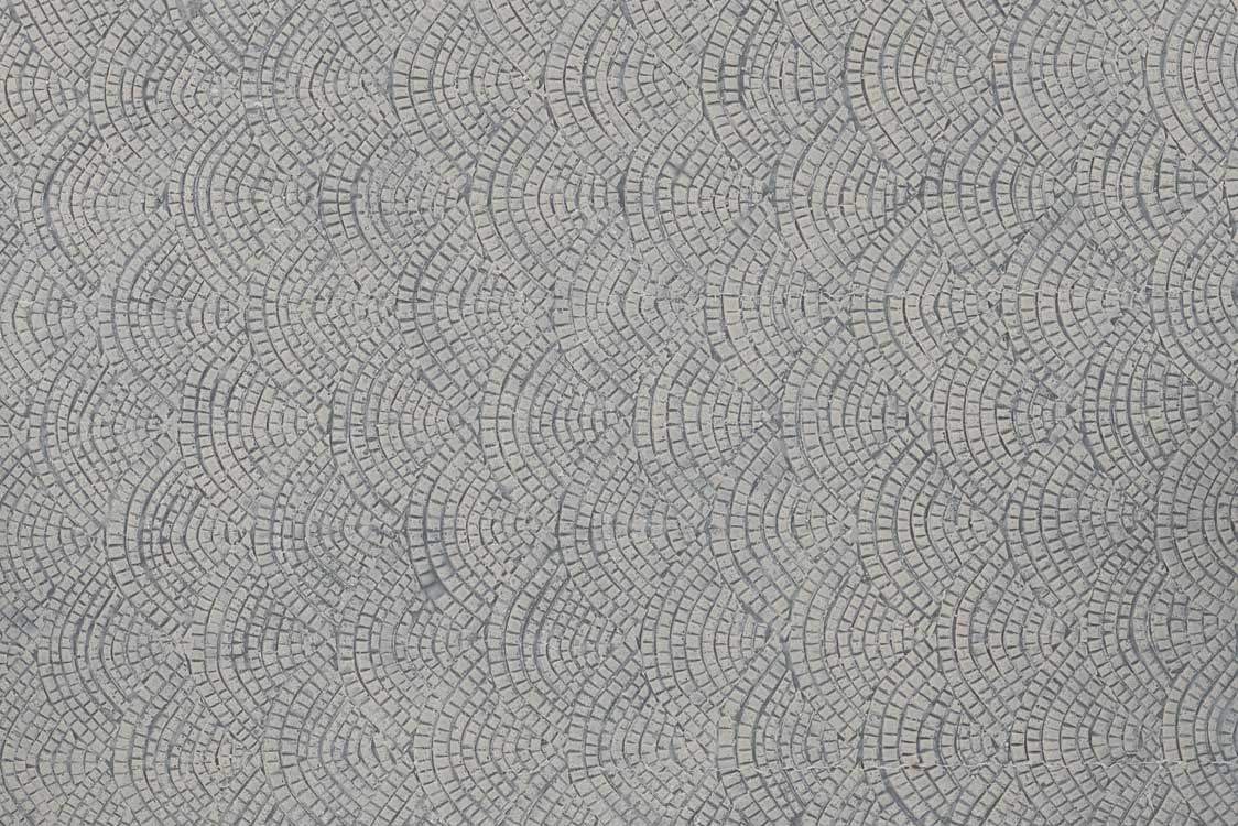 Self-Adhesive Road Surface Sheet -- Roman Cobblestone (light gray)-2