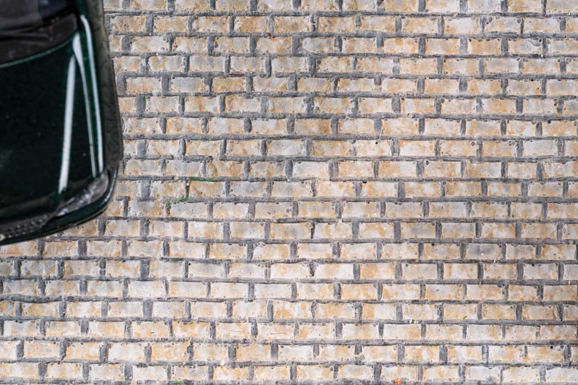 Self-Adhesive Road Surface Sheet -- Cobblestone (mottled gray)-3