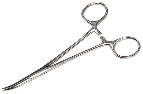 Lockable Forceps/Mosquito Clamp -- Curved End