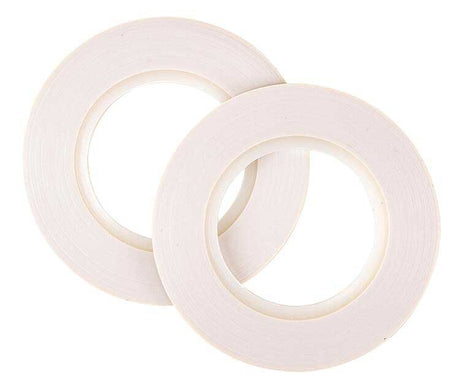 Flexible Adhesive Masking Tape -- Includes 1 Each: 2 and 3mm Wide Tape, 19-11/16 Yard  18m Rolls