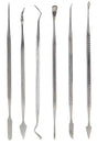 Modeling Spatula Set -- Dental Tool-Style pkg(6)