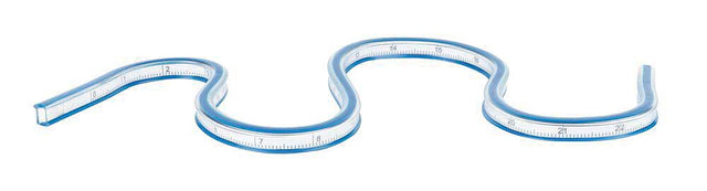 Flexible Ruler -- English/Metric-1