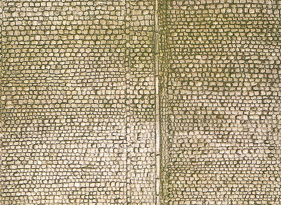 Embossed Panel Building Material Sheet -- Cobblestone
