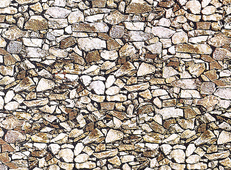 Embossed Panel Building Material Sheet -- Natural Stone