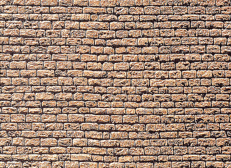 Embossed Panel Building Material Sheet -- Cut Stone (limestone)