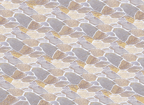 Embossed Panel Building Material Sheet -- Natural Stone