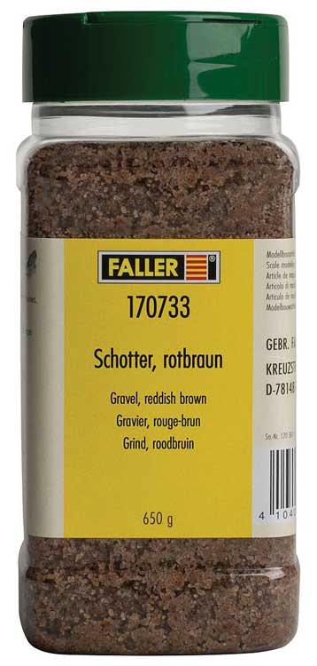 Crushed Stone Ballast -- Red-Brown 22.9oz  650g