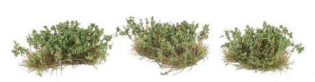 Flower Clusters -- Dark Green-3