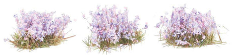 Flower Clusters -- Violet-3