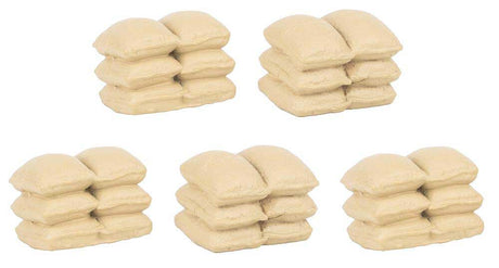 Stacked Sacks -- 5 Stacks of 6 Bags-2