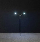 LED Double Streetlight -- Adjustable height up to 3-15/16" 10cm tall pkg(3)-2