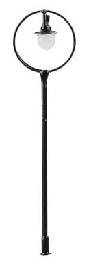 LED Suspended Ball Lamp Park Light on Mast -- Adjustable height up to 2-15/16" 7.5cm tall pkg(3)-1