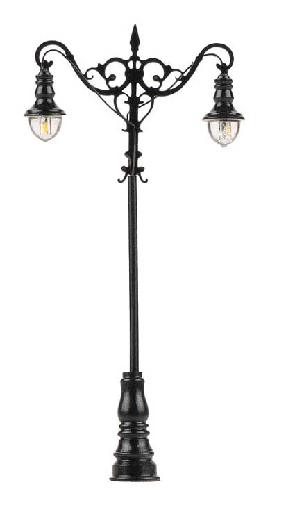 LED Streetlight -- Suspended Ball/Acorn, 7.5cm Warm White pkg(3)