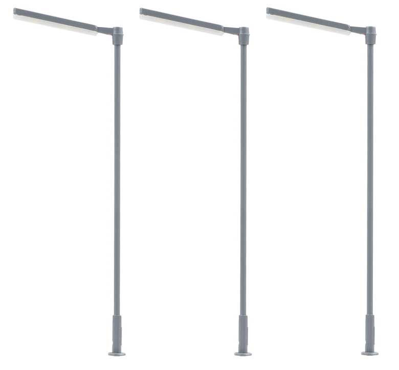 LED Streetlight -- Cross Pole Single Arm, 3-3/4"  9.5cm Cool White pkg(3)
