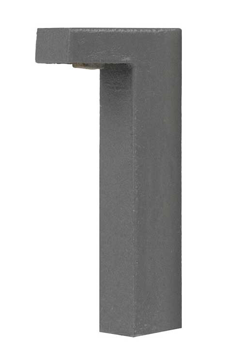 Modern LED Path Light -- Warm White LED 1/2"  1.2cm Tall (anthracite) pkg(3)-3