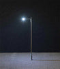 Pole-Mast LED Street Light -- 3-11/16"  9.3cm Tall