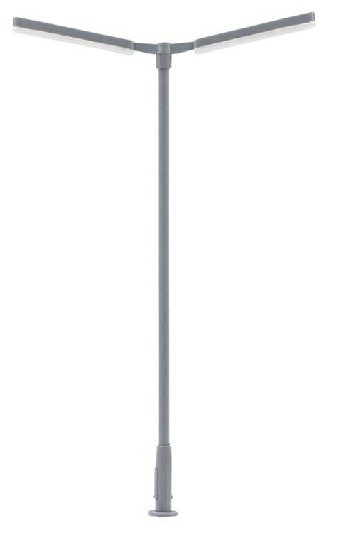 LED Streetlight -- Cross Pole Double Arm, 3-3/4"  9.5cm Cool White pkg(1)